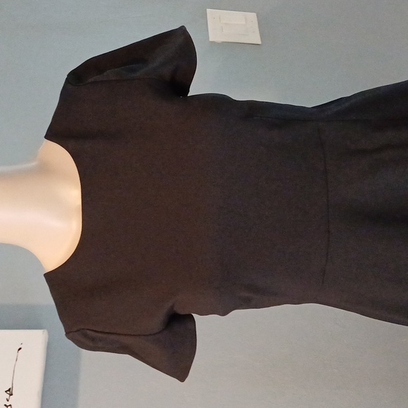 Emporio Armani little black fit & flare mini dress S 38 - Picture 5 of 16